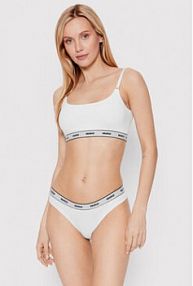 Stringi HUGO białe Komplet 3 par stringów