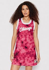 Sukienka codzienna Mitchell & Ness czerwona 