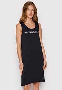 Sukienka letnia Emporio Armani czarna 262498 2R314 00020  Relaxed Fit