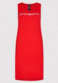Sukienka letnia Emporio Armani czerwona 