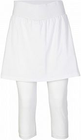 Legginsy rybaczki ze spódniczką  damskie Bonprix