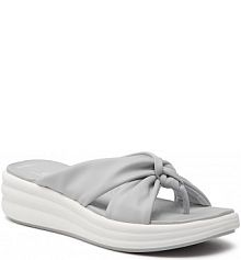 Japonki Clarks szare damskie Drift Ave 261662604 Light Grey