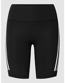 Spodnie kolarskie z nadrukiem z logo ADIDAS SPORTSWEAR czarne EAN H64228