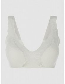 Miękki biustonosz z mikrowłókna Lascana biały EAN BH-700-BR