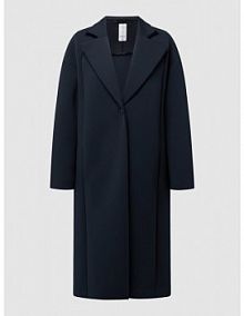 Płaszcz o kroju oversized ze scuby BRAX granatowy damski EAN 39-8254 90658400