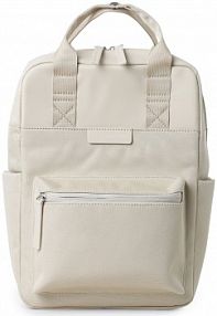 Plecak  Kobiety Sztuczne włókno beżowy jednolity ONE SIZE Kapten and Son damski