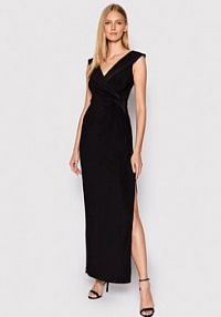 Sukienka wieczorowa LAUREN RALPH LAUREN czarna 
