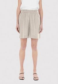 Szorty ONLY beżowe damskie Materiałowe Tokyo 15259587  Relaxed Fit