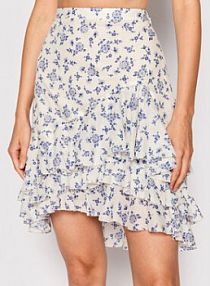 Spódnica mini Polo Ralph Lauren biała 211863937001  Regular Fit