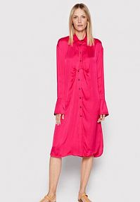 Sukienka koszulowa Herskind różowa 
