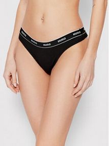 Stringi HUGO wielokolorowe Komplet 3 par stringów