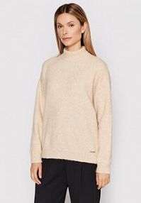 Golf Karen by Simonsen beżowy damski 