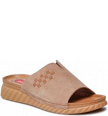 Klapki eleganckie Go Soft beżowe