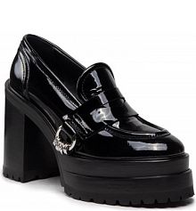 Czółenka AGL czarne Tasky D262002PGMOON.0000 Nero