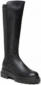 Kozaki AGL czarne damskie