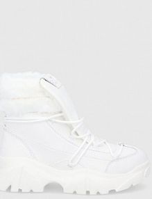 Botki EA7 Emporio Armani  białe damskie  X8M001.XK229