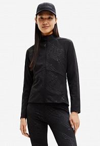 Bluza rozpinana Desigual  czarna damska 22WWSK19