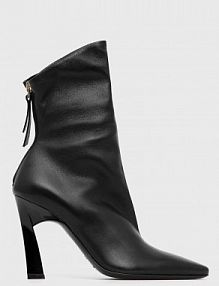 Botki na obcasie Emporio Armani  czarne X3M339.XF271.