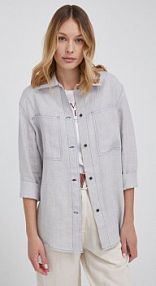 Koszula z długim rękawem Emporio Armani  szara 3L2CA1.2NF8Z