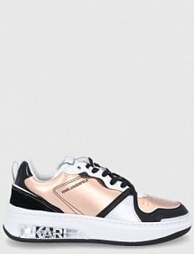 Sneakersy Karl Lagerfeld  złote damskie KL62020.0RG