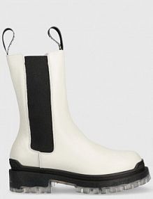 Botki Karl Lagerfeld  białe damskie KL41680.011