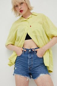 Koszula z krótkim rękawem Levi's  zielona A3355.0009