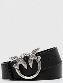 Pasek pinko  czarny damski 1H212V.Y5H7