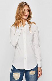 Koszula Polo Ralph Lauren biała damska 211664427003