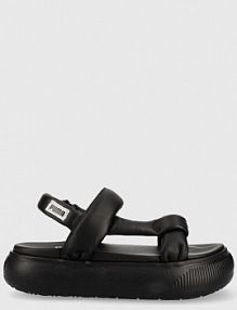 Sandały na obcasie Puma  czarne  383379