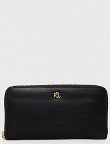 Portfel Lauren Ralph Lauren  czarny damski 432876730003