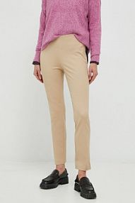 Spodnie Lauren Ralph Lauren  beżowe damskie 200631310018