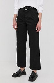 Spodnie eleganckie MICHAEL Michael Kors  czarne damskie MS230AD3X6