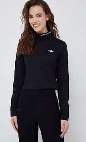 Sweter aeronautica militare  czarny damski  222TS2039DJ5