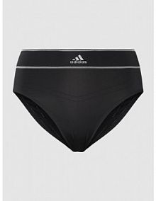 Figi z paskiem z logo adidas Sportswear czarne EAN 4A7H60