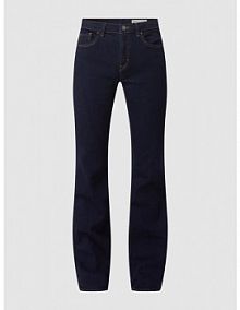 Jeansy z poszerzaną nogawką z dodatkiem streczu Esprit niebieskie damskie EAN 991EE1B332