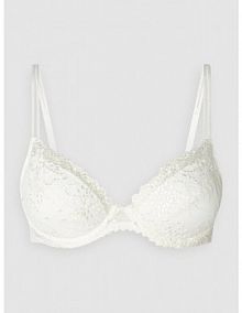 Biustonosz push up z obszyciem koronką model Jane MARIE JO biały EAN 101337