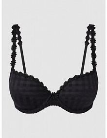 Biustonosz z dekoltem w kształcie serca model Avero MARIE JO czarny EAN 200417