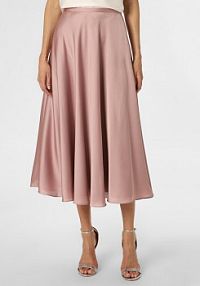 Spódnica  Kobiety Sztuczne włókno różowa jednolity 36 Swing