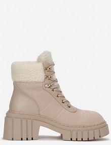 Beżowe Traperki Findlay Renee damskie