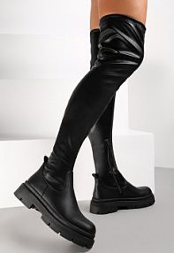 Czarne kozaki Dabaji Renee damskie