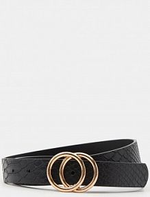 Pasek Sinsay czarny damski 3295O-99X