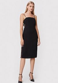 Sukienka koktajlowa PINKO czarna 