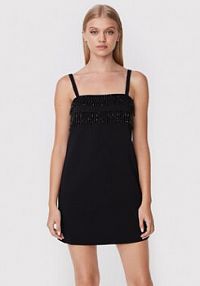 Sukienka koktajlowa PINKO czarna 