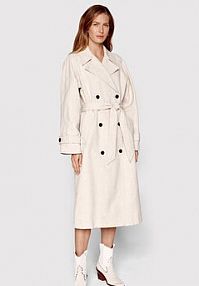 Trencz Samsøe Samsøe beżowy 