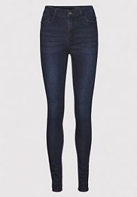 Jeansy Noisy May granatowe damskie 