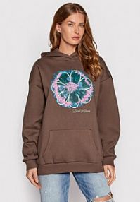 Bluza Local Heroes brązowa damska 