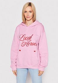 Bluza Local Heroes różowa damska Blush AW22S0002  Oversize