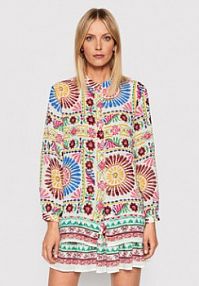 Koszula Dixie wielokolorowa damska CDH9RDD Kolorowy Regular Fit