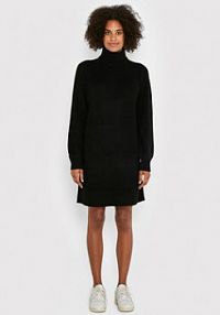 Sukienka dzianinowa Noisy May czarna Timmy 27017055  Relaxed Fit