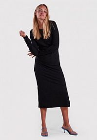 Sukienka codzienna Pieces czarna 